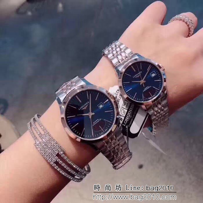 LONGINES浪琴 跨年新品力作 情侶對表 WSS1250